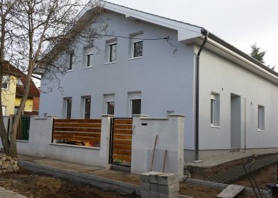 2 lakásos lakóépület – Csömör, Ady Endre utca 13. – Kollár-GúthBalog – kulcsrakész kivitelezés - 13